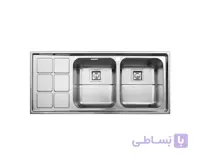 سینک استیل البرز مدل 761 توکار