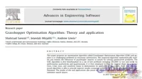 دانلود مقاله الگوریتم ملخ : دانلود مقاله Grasshopper Optimisation Algorithm