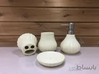 ست سرویس بهداشتی ۴ تیکه سرامیکی کد۲۱-۱۳۶۶