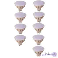 لامپ هالوژنی 5 وات پایه سوزنی بسته 10 عددی