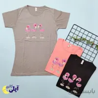تیشرت طرح فلامینگو