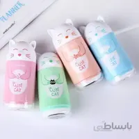 ست غلط گیر نواری و مهر فانتزی طرح گربه