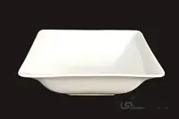 کاسه سالاد ( کاسه 23 ) چینی تقدیس گل آرایی فلت سفید