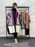مدل مانتو پانچ مزونی زنانه کد 406