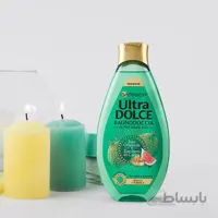 شامپو بدن گارنیر GARNIER سری Ultra Dolce مدل انجیر و شکر قهوه ای حجم 500 میل