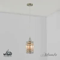 آویز تک شعله XC03 کروم قطر 10