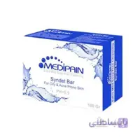 پن درماتولوژیک مدیپین مناسب پوست چرب و آکنه ای مقدار 100 گرم ا Medipain Oily And Acne Prone Skin Syndet Bar 100g