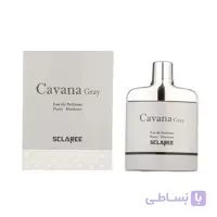 ادو پرفیوم مردانه اسکلاره مدل SCLAREE Cavana Gray حجم 85 میلی لیتر ا SCLAREE Cavana Gray Eau De Parfum For Men 85ml