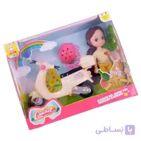 باربی موتوری تکی ا عروسک باربی با یک عدد موتور