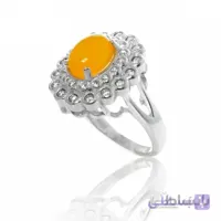 انگشتر نقره شرف الشمس زنانه کد:۲۰۹۳