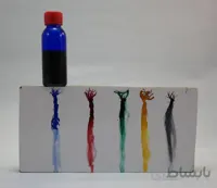 رنگ جوهری آبی