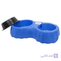 ظرف آبخوری و غذاخوری سگ و گربه بطری خور دوقلو برند زاریکس