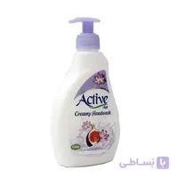مایع دستشویی کرمی انجیر ۳۵۰ گرمی اکتیو