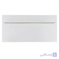 پاکت نامه ساده سفید طرح ملخی مدل پرستو