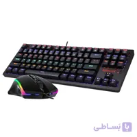 ماوس و کیبورد گیمینگ با سیم ردراگون مدل اسنشیالز S113 ا Redragon Essentials S113 Wired Gaming Mouse & Keyboard