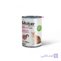 کنسرو سینیور گربه طعم مرغ و بوقلمون