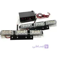 چراغ پلیسی جلو پنجره ای شش تایی