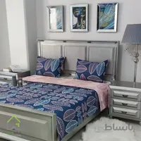 رو تختی دو نفره طرح گلبرگ