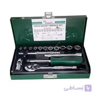 جعبه بکس 16 پارچه 1/4 هواگیری هنس (HANS) مدل 2616MPQ