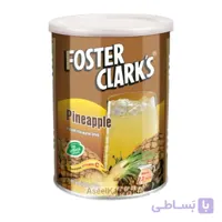 پودر شربت فوری فوستر کلارکس FOSTER CLARKS با طعم آناناس قوطی ۹۰۰ گرمی