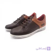 زنانه چرم طبیعی قهوه‌ای عسلی مدل مارین