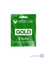 خرید اکانت گلد ایکس باکس لایو | ۳ ماه ا Xbox Live Gold 3 Month فیزیکی