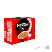 قهوه فوری مخلوط 3 در 1 نسکافه بسته 20 عددی