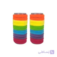 کش مو لوله ای مجموعه 24 عددی