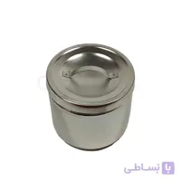 جا پنبه 1 لیتری استیل