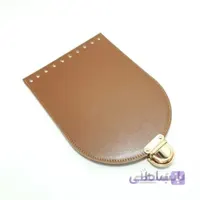 در کیف عسلی تیره 20 در 15 سانت