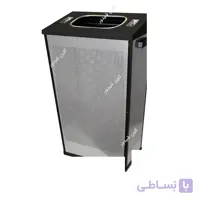 سطل زباله 4 گوش فلزی SP4