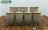 جا ادویه سرامیکی هفت تیکه