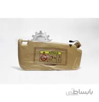 آفتابگیر راست (با آینه و چراغ) بژ سمند آذین پارت