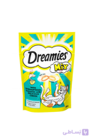 تشویقی گربه دریمز میکس سالمون و پنیر | Dreamies Cat Treat with Salmon & Cheese