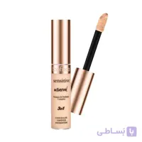 کانسیلر کرم پودر کانتور مینرال تاپ فیس topface مدل sensitive mineral concelear contour foundation