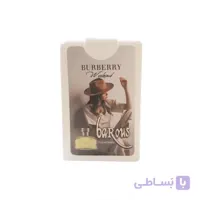 ادکلن جیبی کتابی مدل burberry weekend