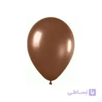 بادکنک قهوه ای سایز 12 اینچ