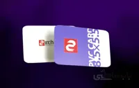 کارت ویزیت PVC سفید