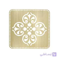 کفی مربع طرح دار 35 سانتی