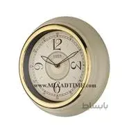 ساعت دیواری لوتوس فلزی کرم طلایی کد ELLIS M-4007