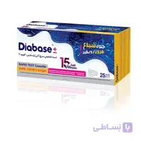 کیت رپید تست سریع کرونا جهت تشخیص و خود آزمایی در منزل – دیابیس بسته 25 عددی