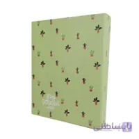 دفتر کلاسور 26 حلقه ایمان طرح کاکتوس