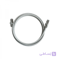 کابل شبکه دی لینک Cat6 STP یک متری D-Link مدل NCB-C6SGRYR1-1