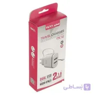 TsCO  TTC 52 Travel Charger 2.1A With Type- C Cable