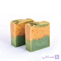 صابون ضد لک زردچوبه و جلبک اسپیرولینا
