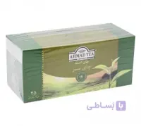 چای سبز کیسه ای احمد مدل پاکت دار بسته 25 عددی