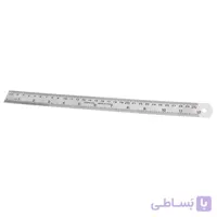 خطکش فلزی ۳۰ سانتیمتری