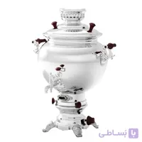 سماور گازی ترموکوبل دار اکبربرادران طرح زغالی مدل 2016