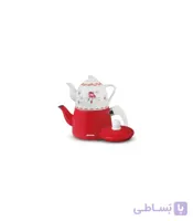 کتری و قوری لعابی رنگی عرشیا مدل TK145-2337 کد 93886