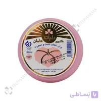 کرم مرطوب کننده دست و صورت دلبان کاسه‌ای